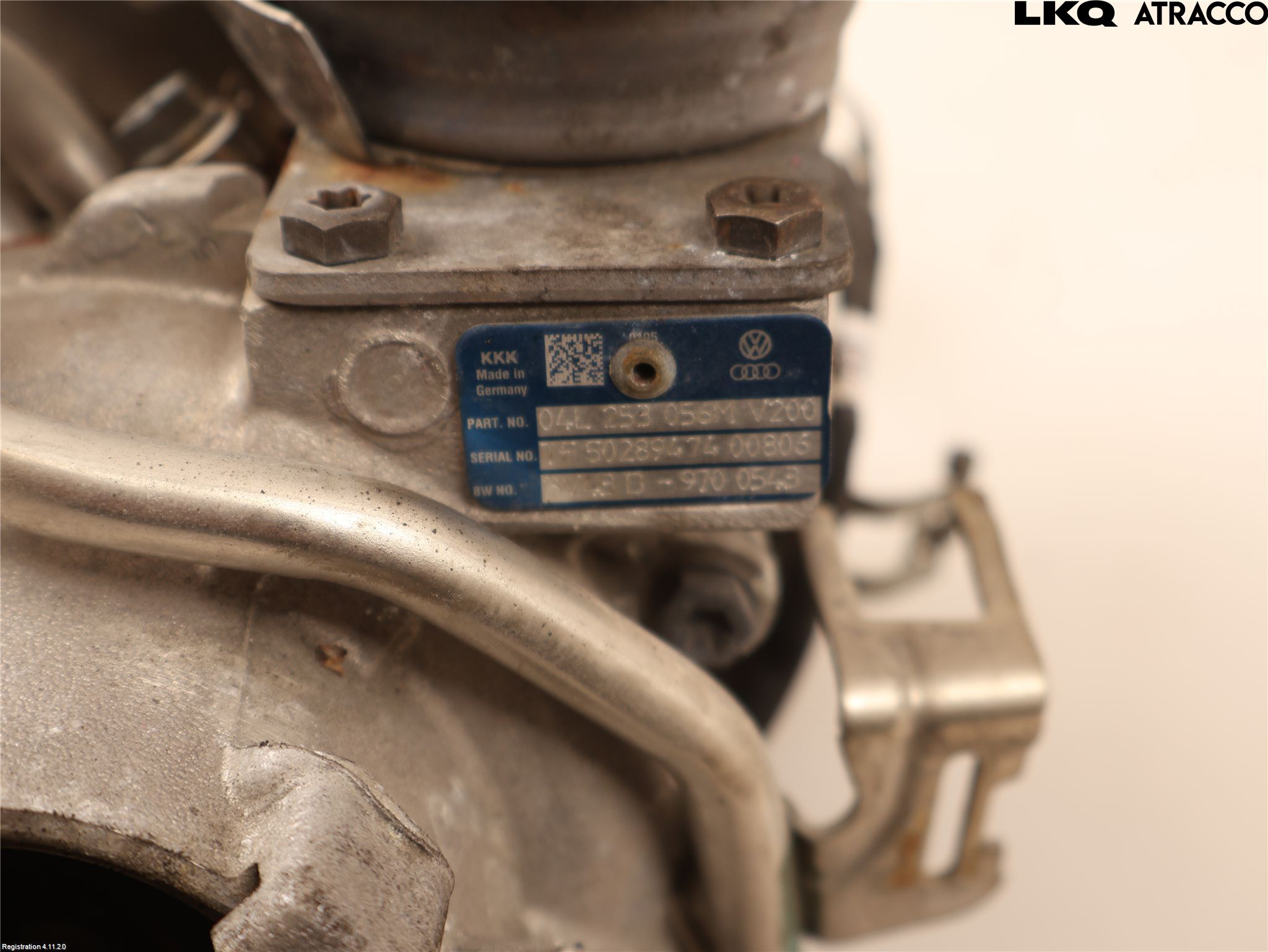Volkswagen VW TIGUAN 16-24 Turboaggregat