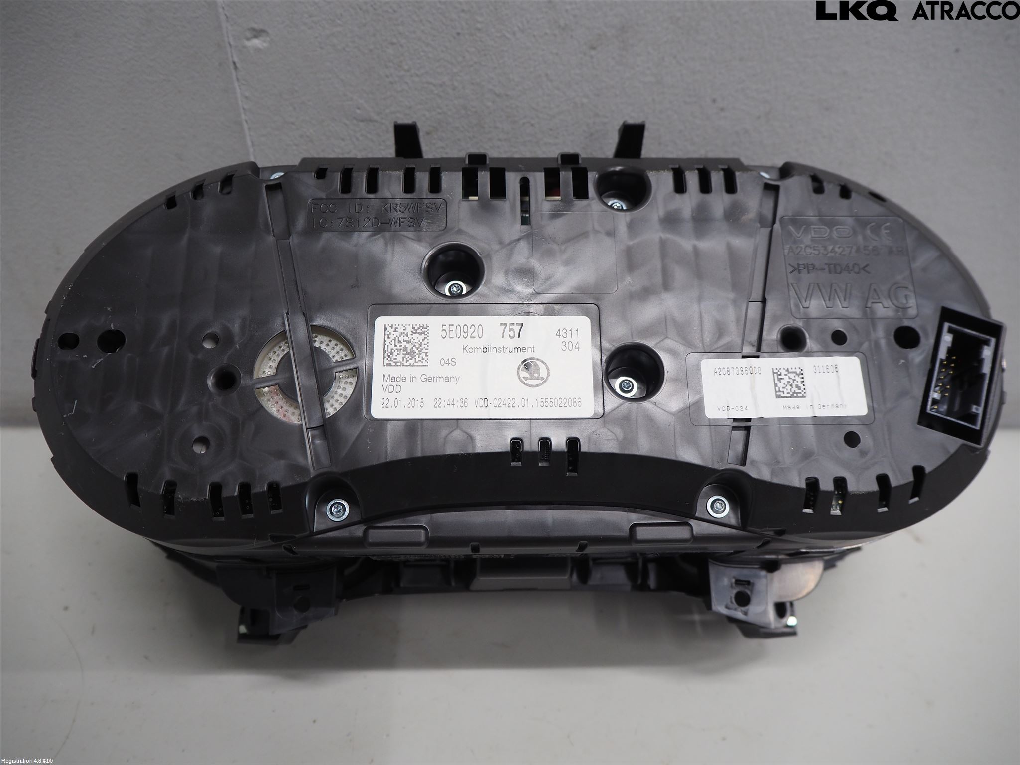 Skoda OCTAVIA (5E) 13-20 Instrument Komb