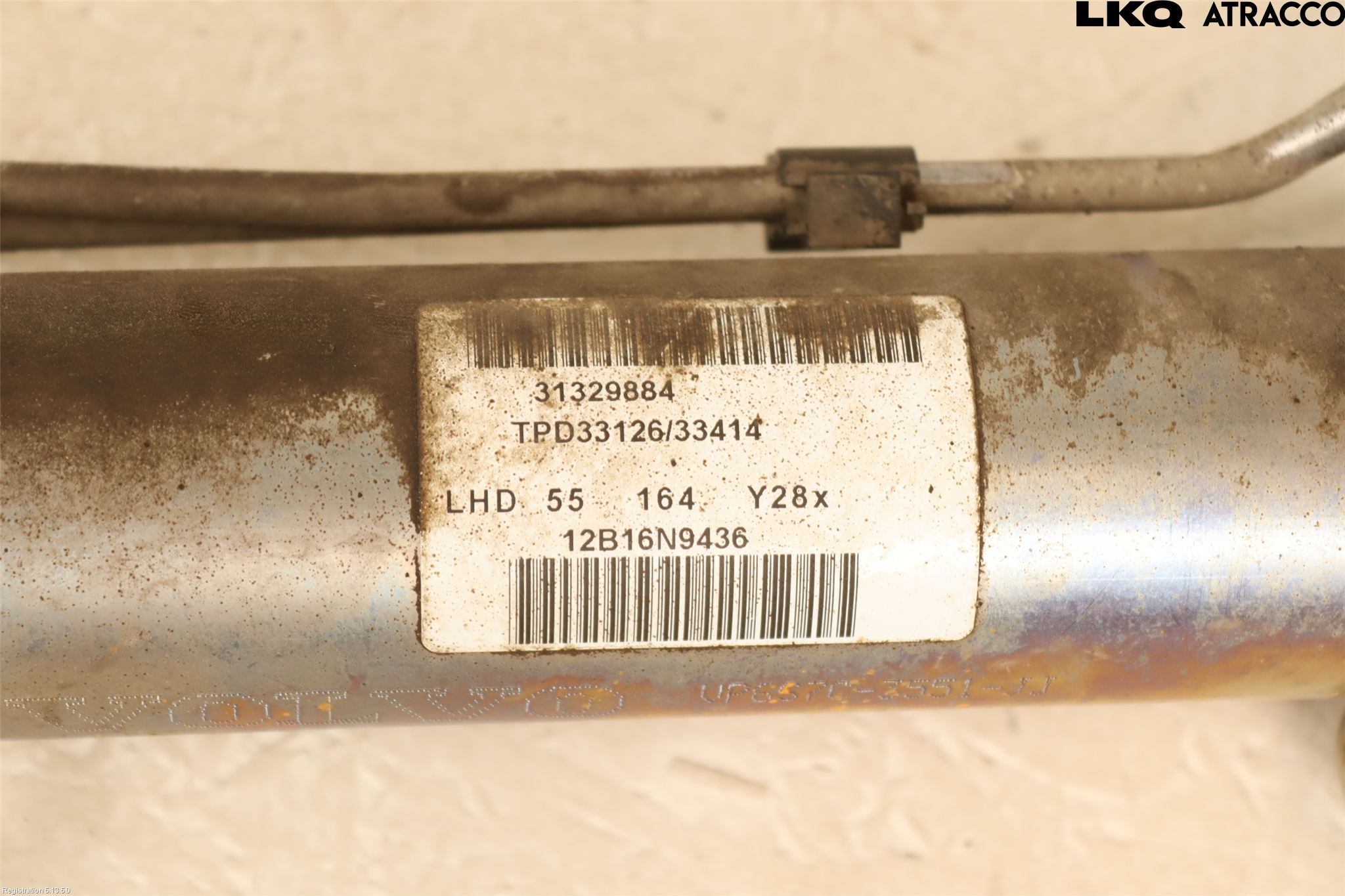 Volvo V70 08-13 Styrväxel Servo -Snäcka