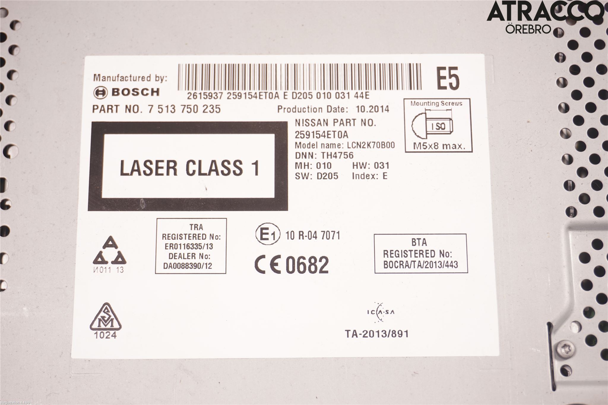 Nissan X-TRAIL 14-21 Gps Navigator