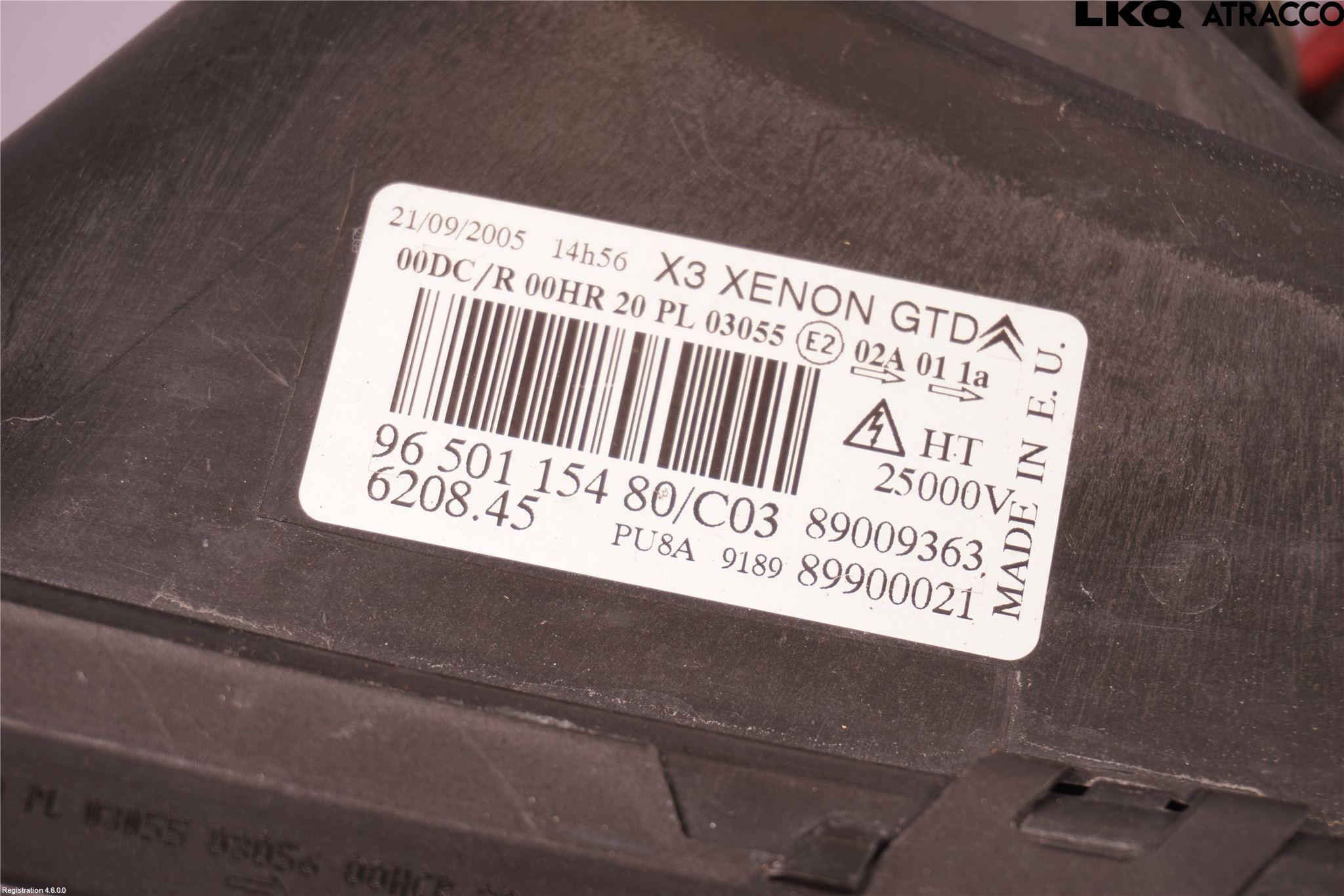 Citroen C5     05-08 Strålkastare Vänster