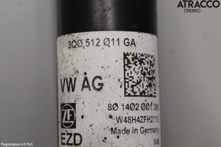 Volkswagen VW PASSAT 15-19 Stötdämpare Bak