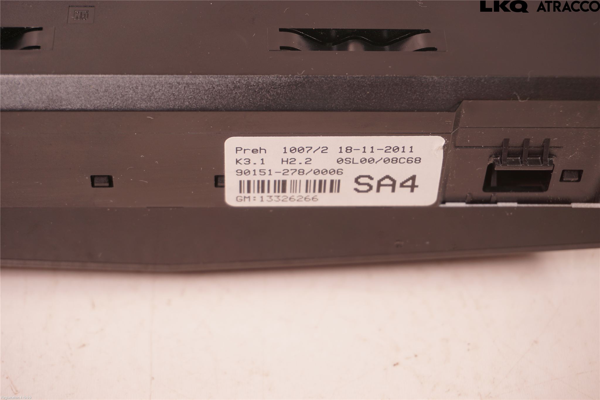 Opel CORSA D 07-14 Ac Styrenhet Ac Manöveren