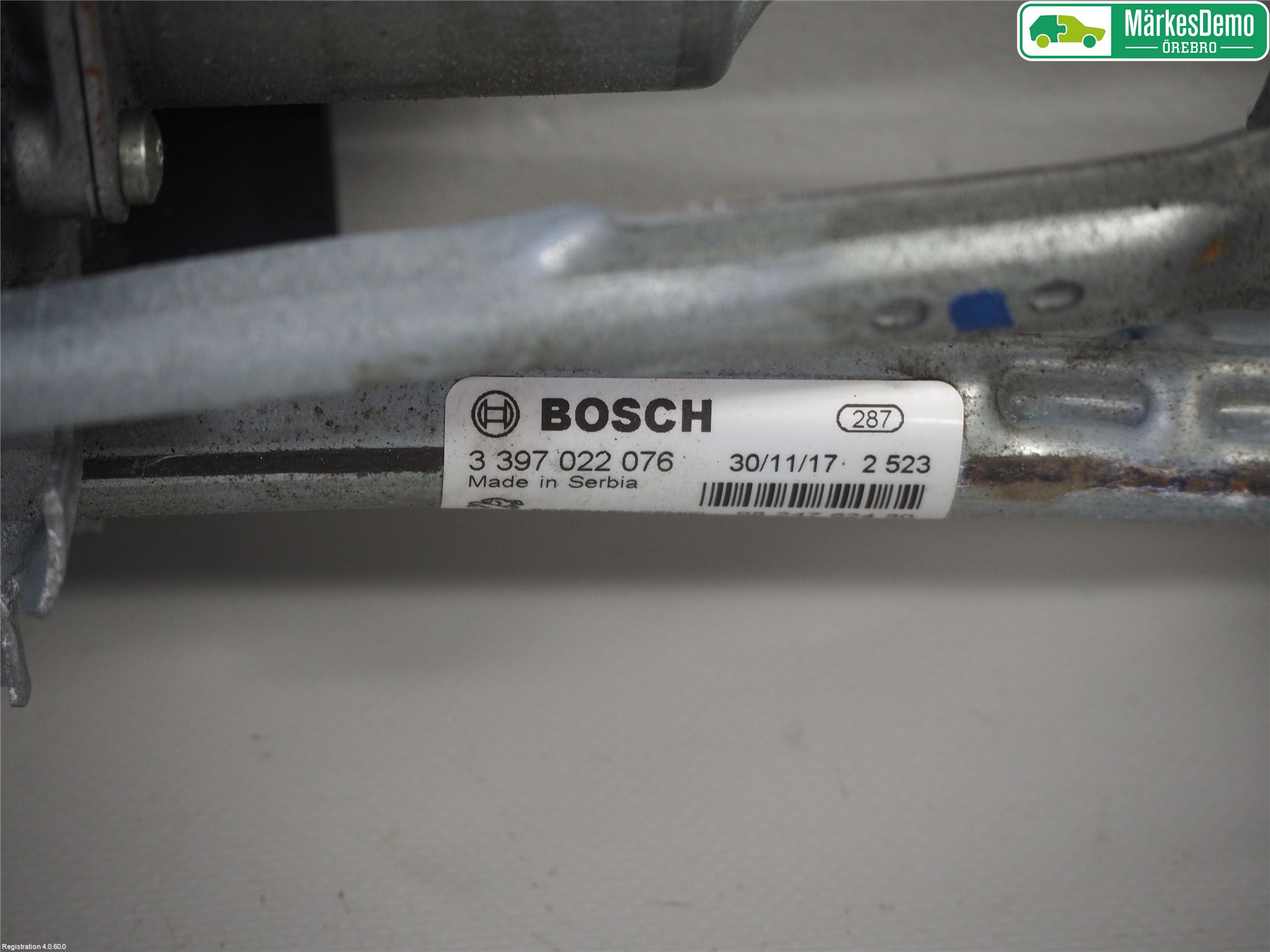 Peugeot 3008 17-24 Torkarmotor Vindruta