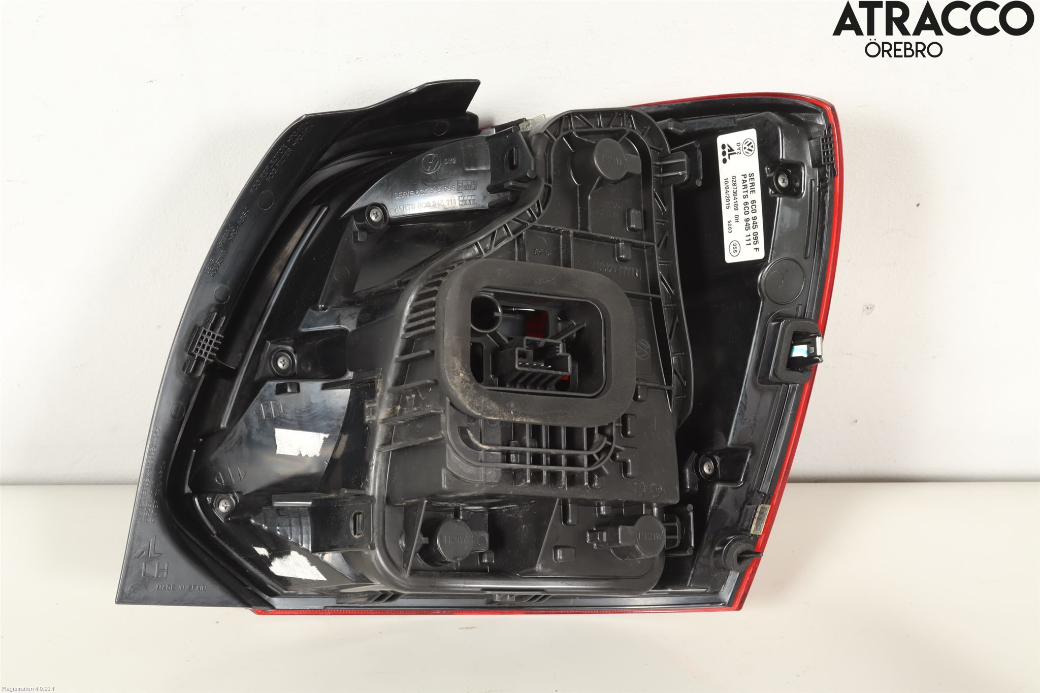 Volkswagen VW POLO 10-17 Bakljus Vänster