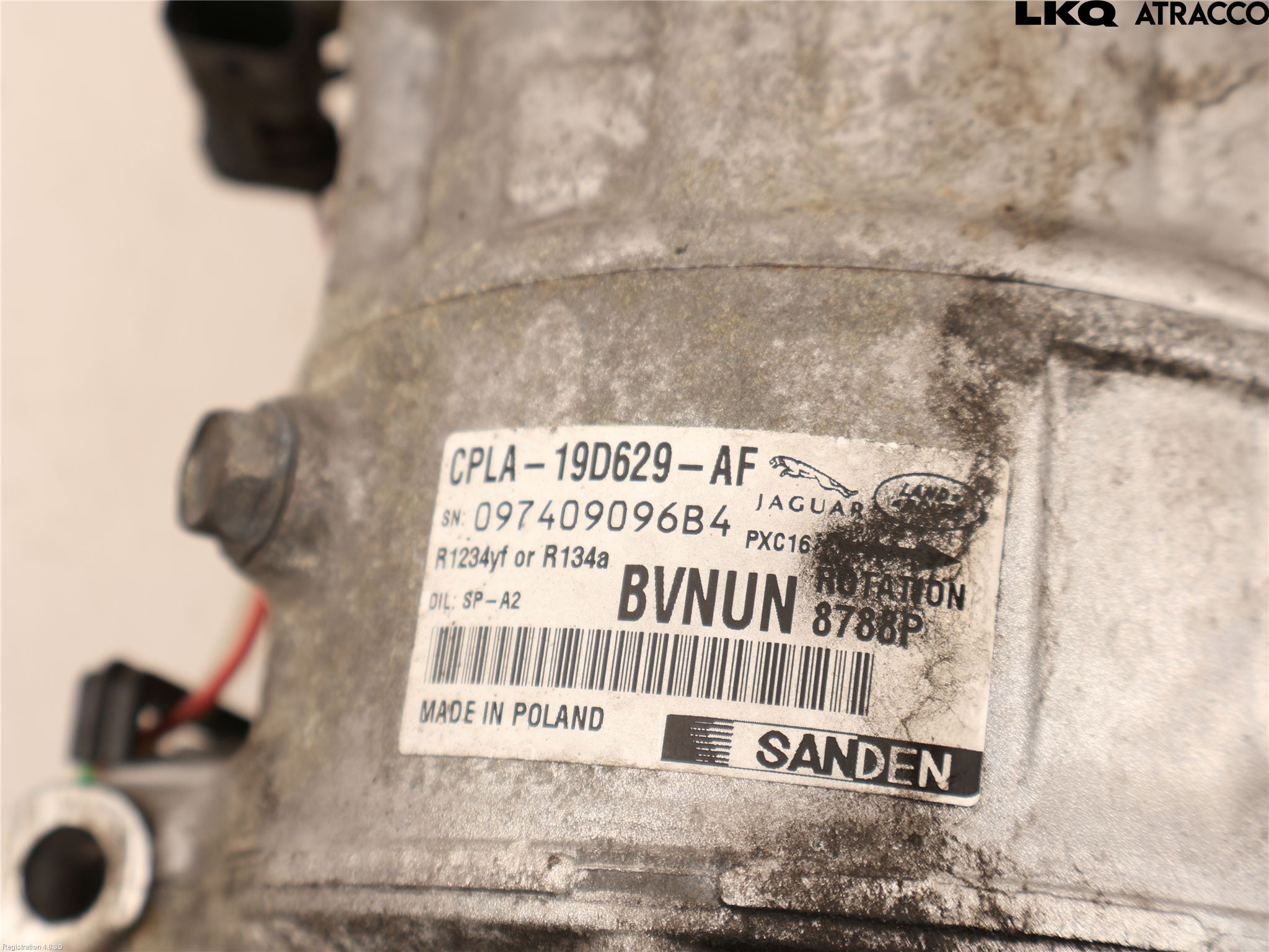 Landrover RANGE ROVER (L405) 13-21 Ac Kompressor