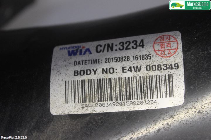 Kia SOUL 09- Bakaxelbalk