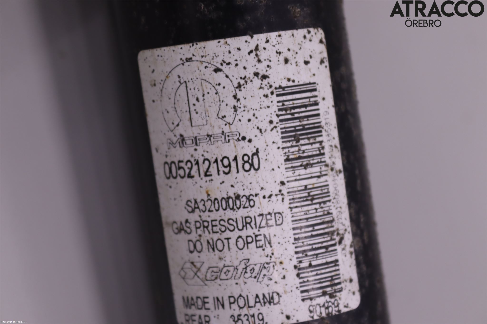 Fiat TIPO/CROSS 16- Stötdämpare Bak