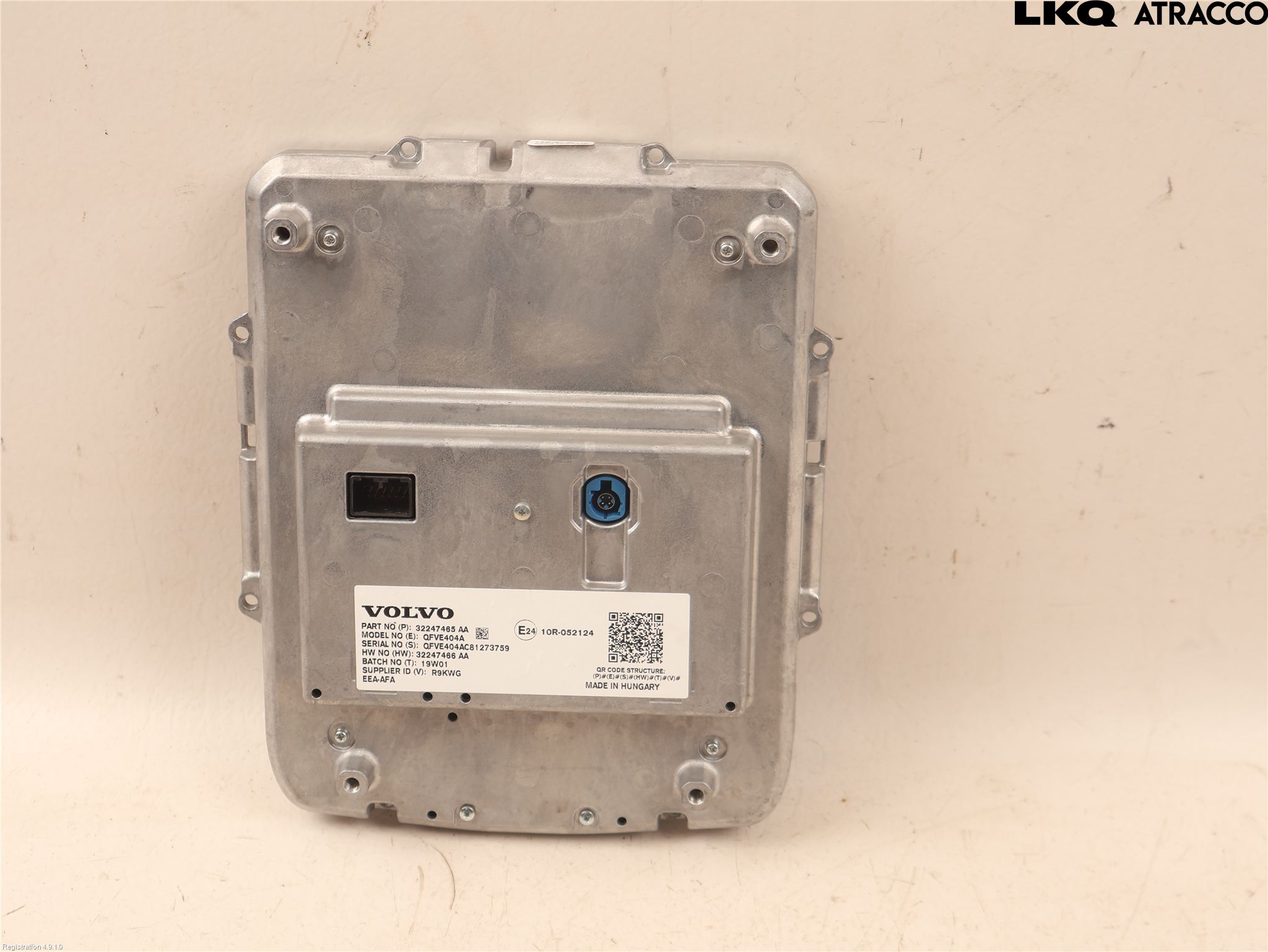 Volvo V60 19- Bildskärm