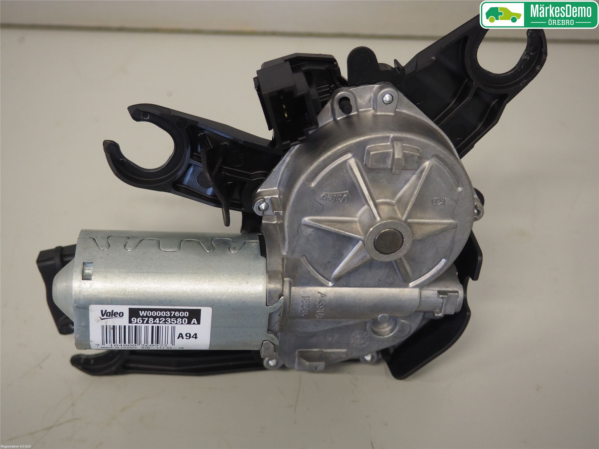 Peugeot 2008 13-20 Torkarmotor Baklucka