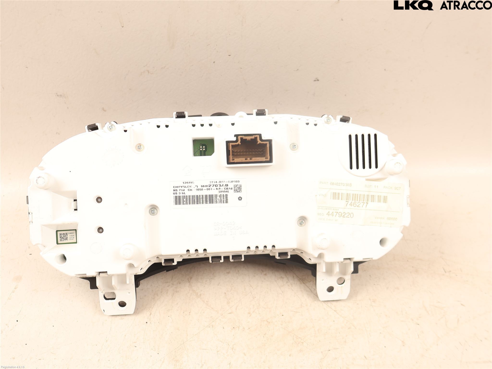 Jeep GRAND CHEROKEE 10-20 Instrument Komb