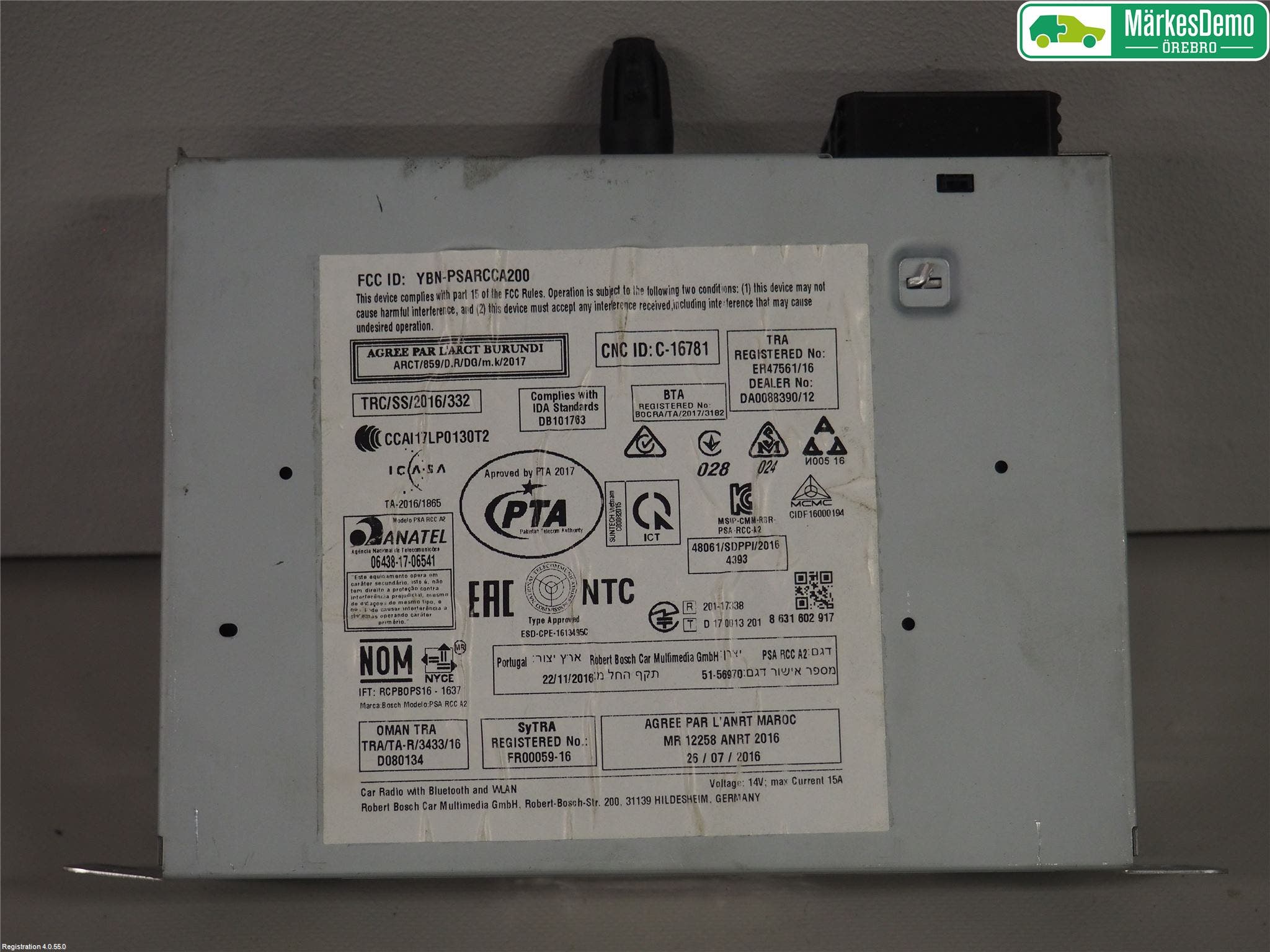 Peugeot PEUGOT 208 16-19 Radio