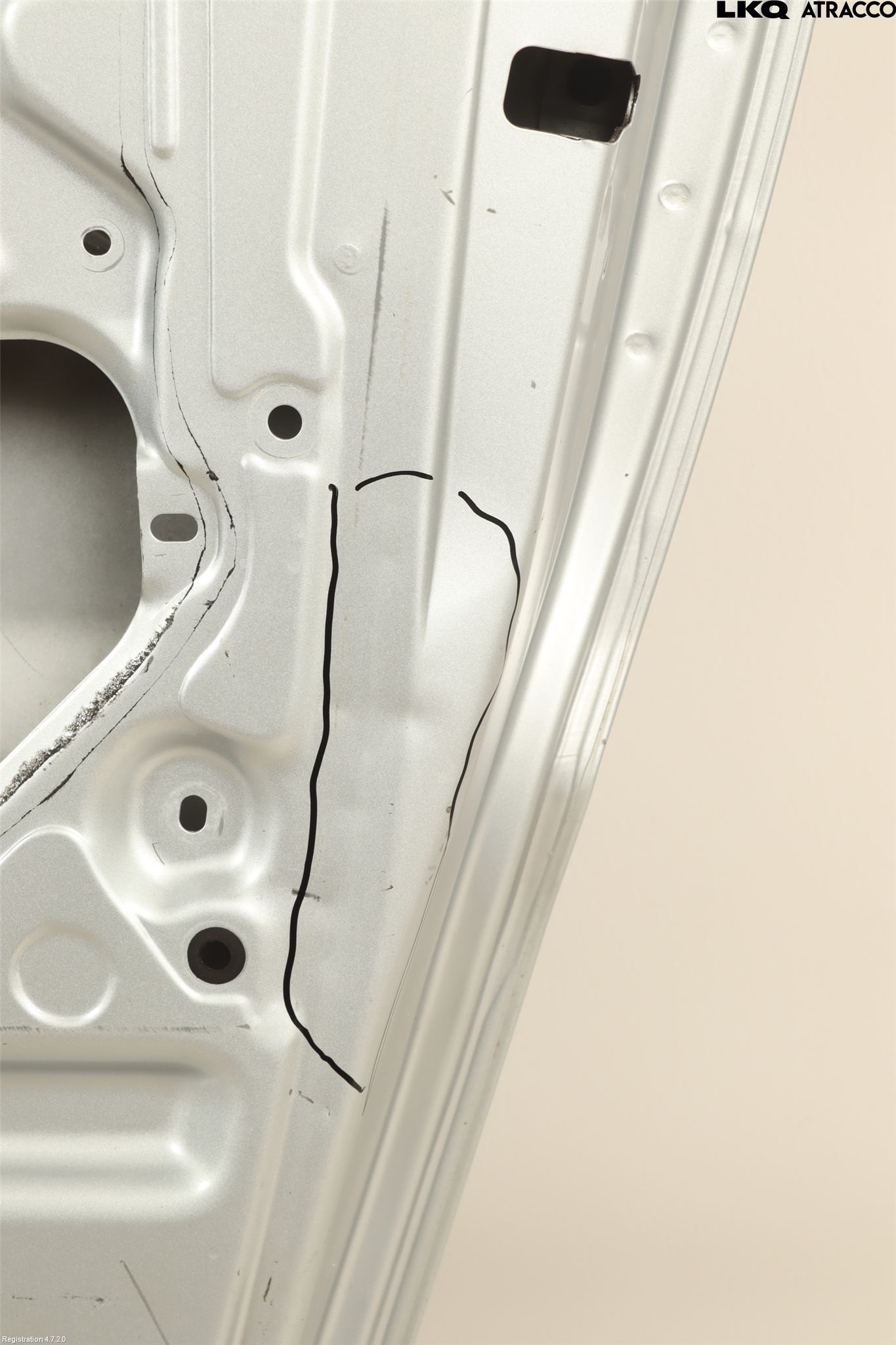 Toyota HI-ACE 06-12 Dörr Fram Höger