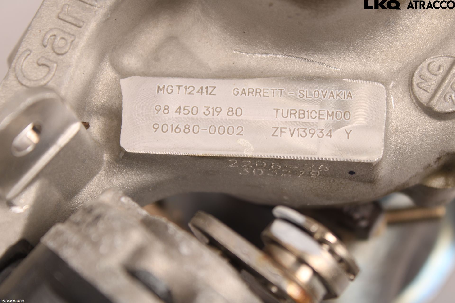 Peugeot 208/E-208 20- Turboaggregat