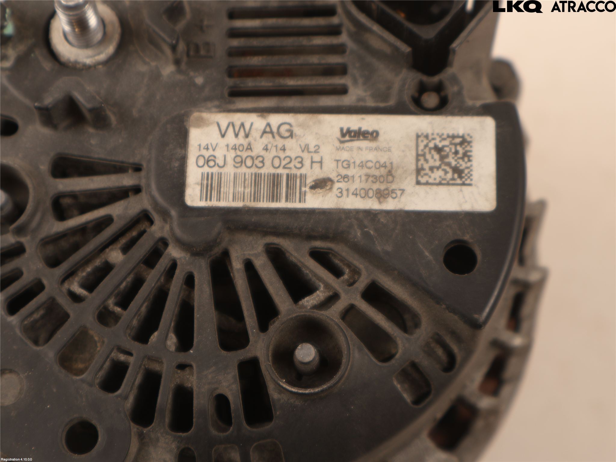 Audi A3/S3 8V 13-20 Generator