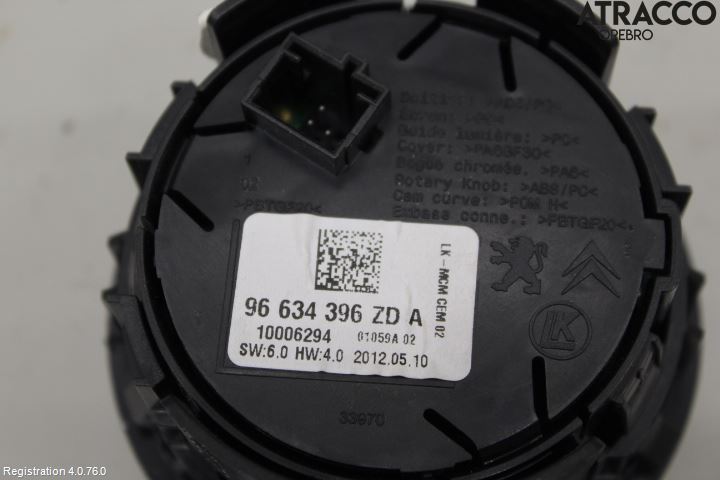 Citroen BERLINGO 08-18 Strömställare Antisladd