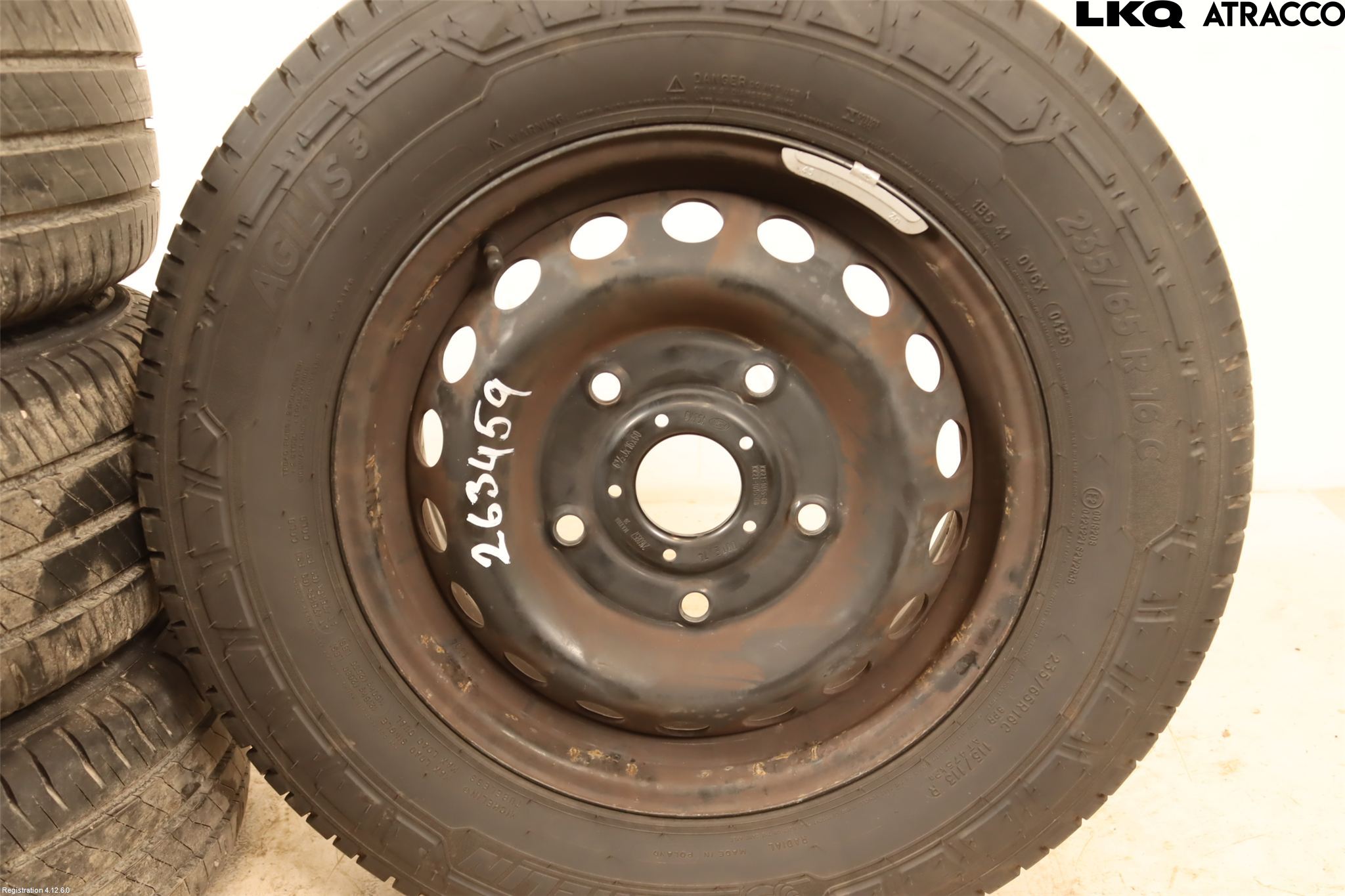 Ford TRANSIT SKÅP/BUSS 14-22 Sommardäck Plåtfälg 4St