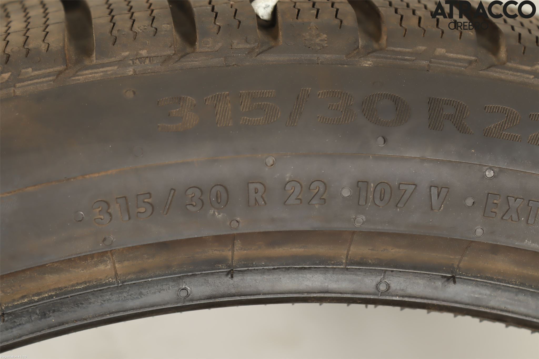 VINTERDÄCK DUBBFRITT Dim 315/30-22