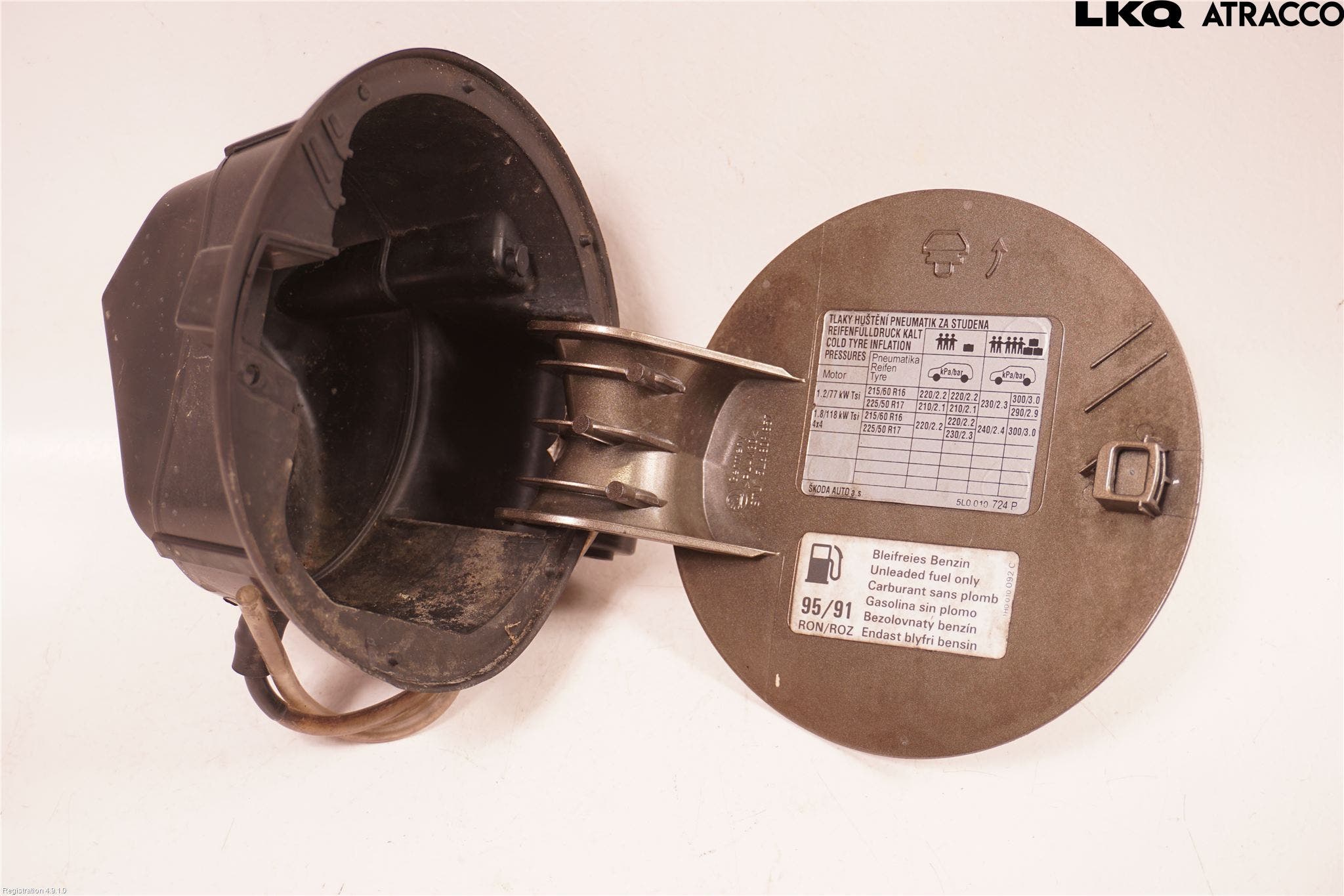 Skoda YETI Tanklucka