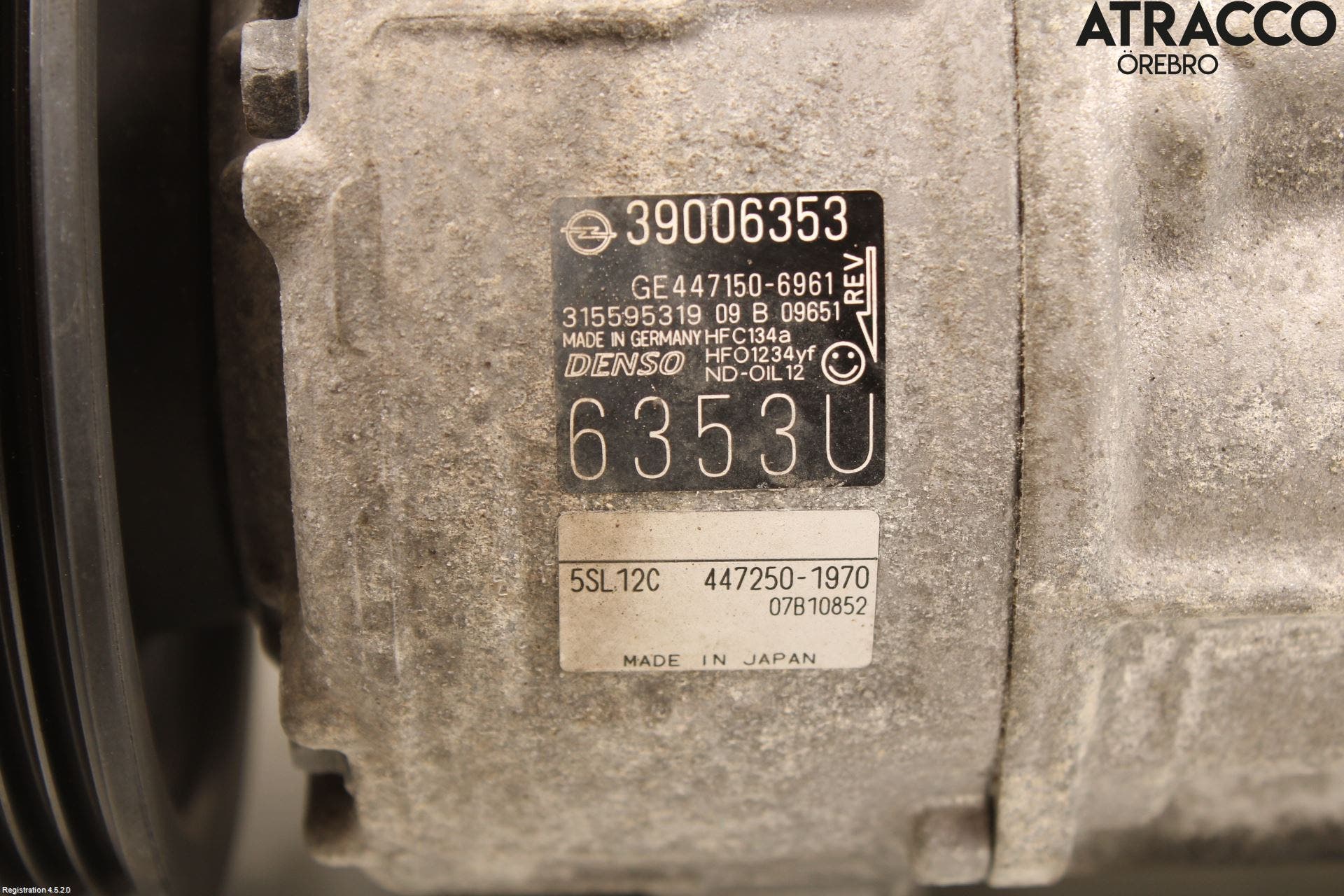 Opel CORSA E 15-19 Ac Kompressor