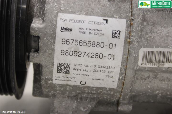 Peugeot 308 14-21 Ac Kompressor