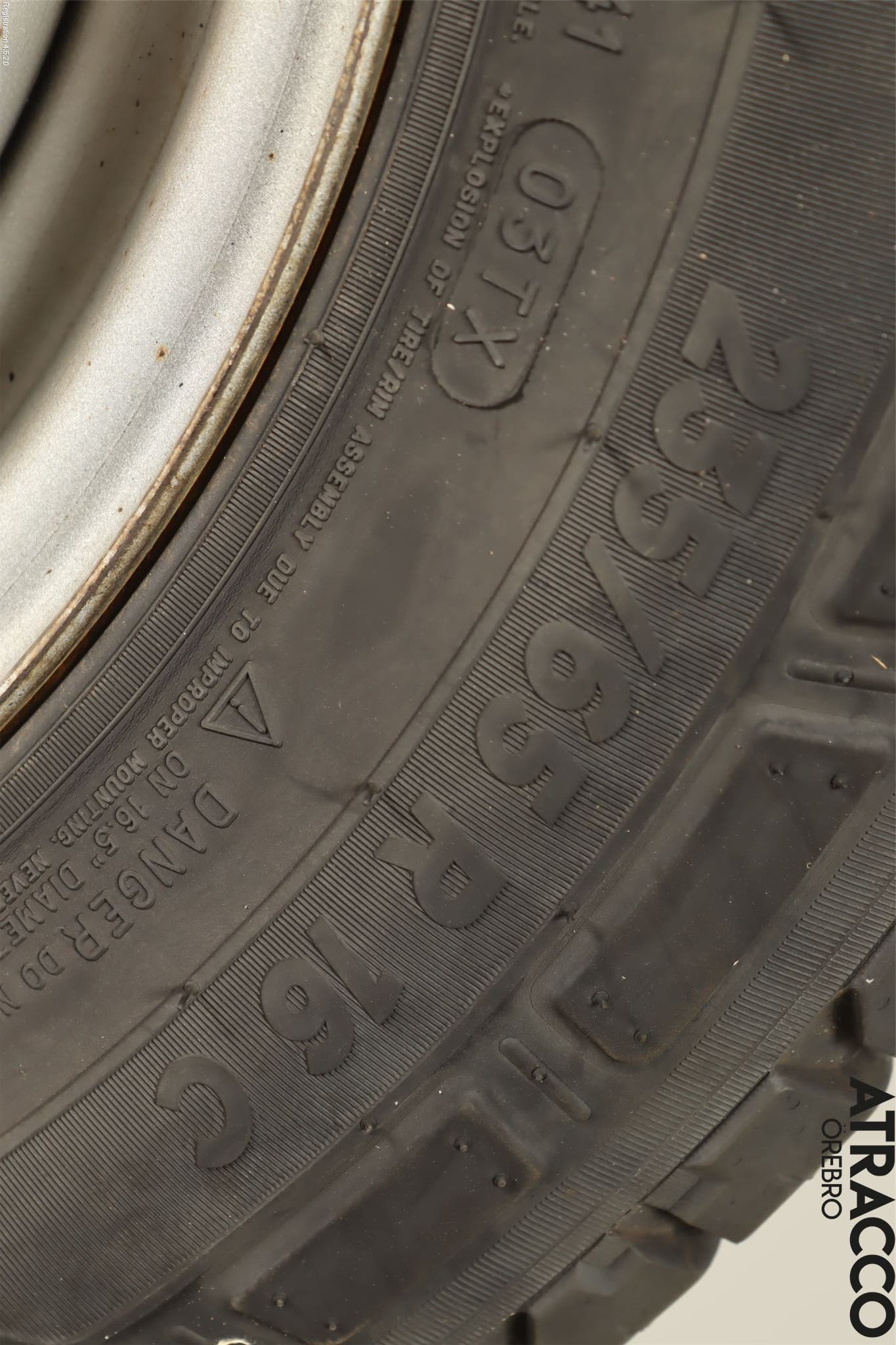 Mercedes-Benz MB SPRINTER (W907/W910) 19- Sommardäck Plåtfälg 4St