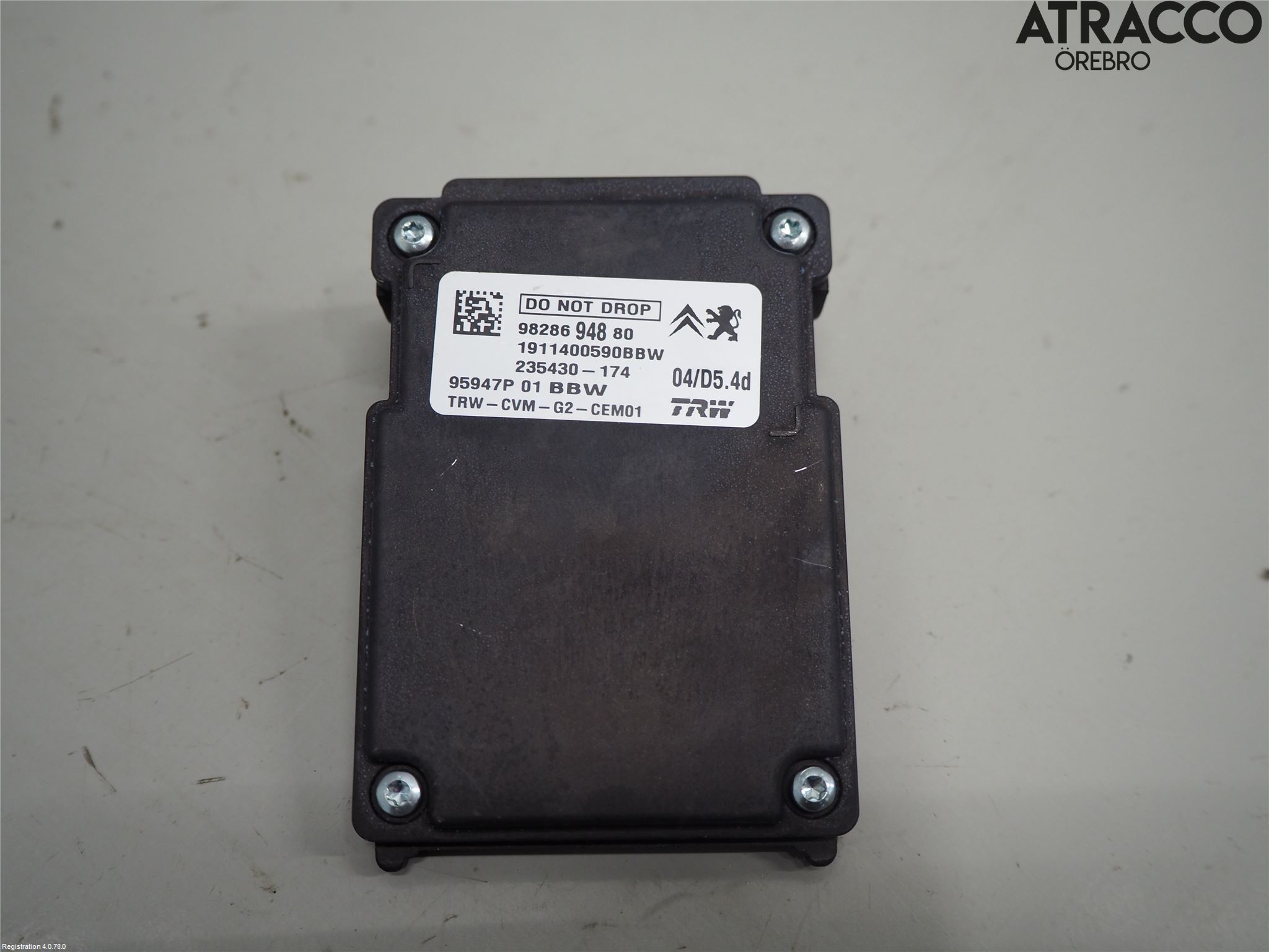 Peugeot 308 14-21 Sensor Aktivt Kollisionsskydd