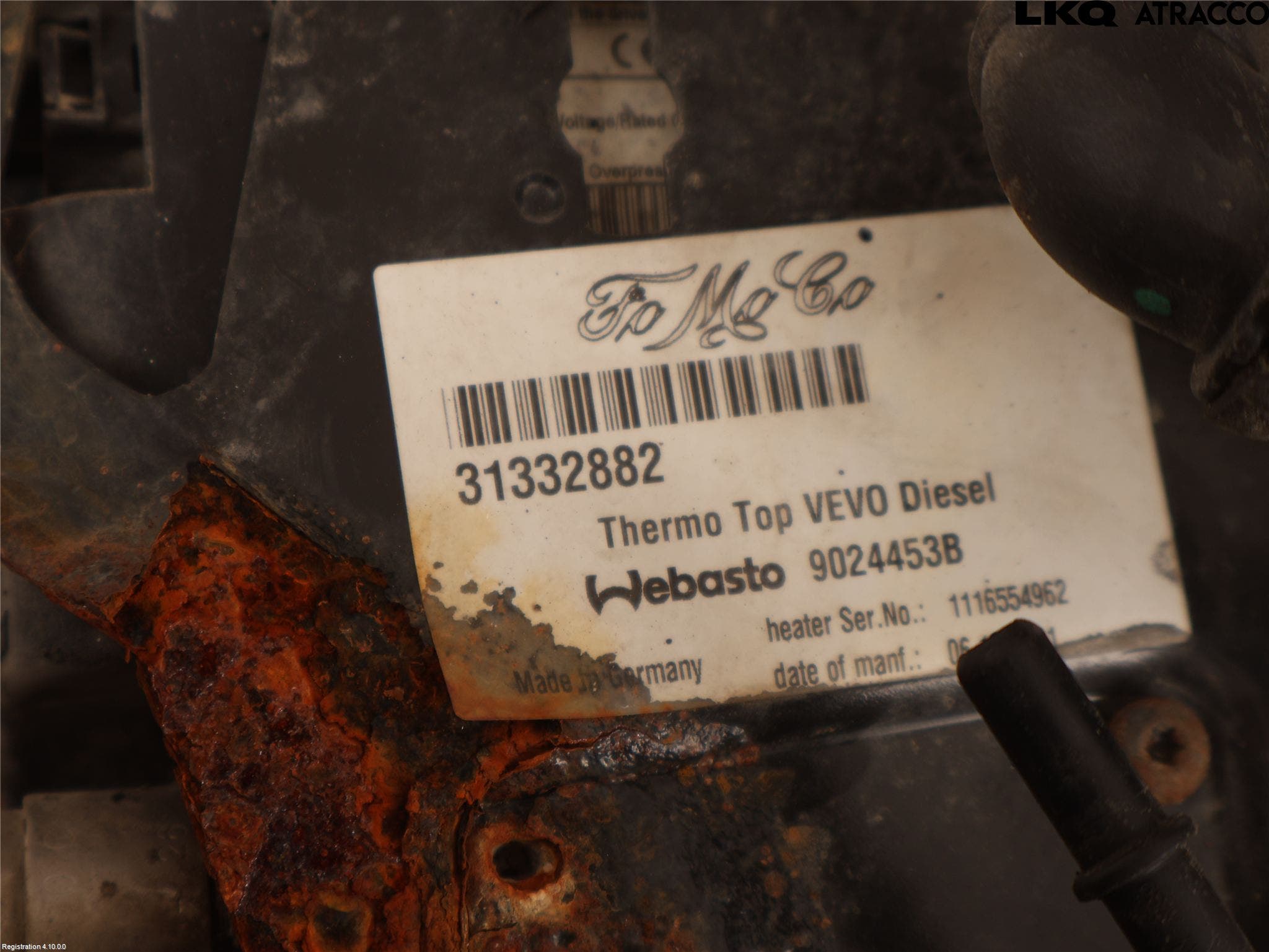 Volvo V70 08-13 Dieselvärmare