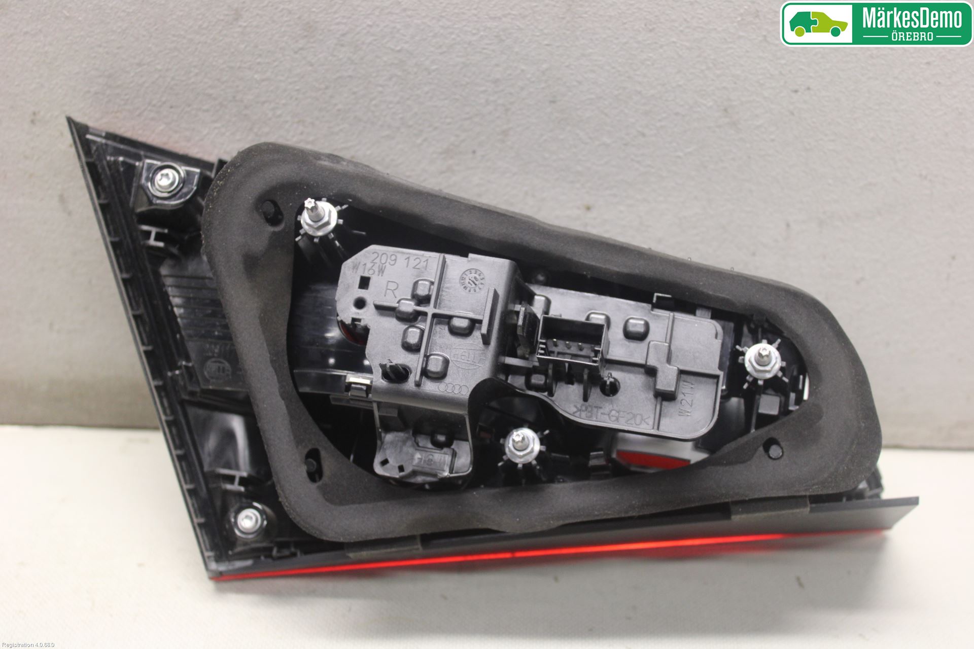 Audi A3/S3 8V 13-20 Bakljus Lucka Hö
