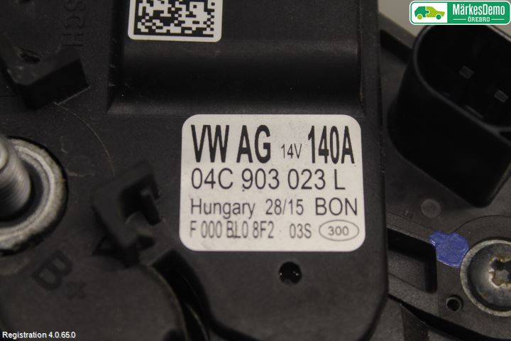 Skoda FABIA 15-21 Generator