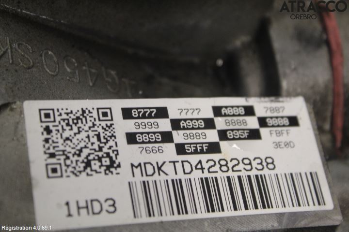 Kia SORENTO 15-20 Växellåda Automat