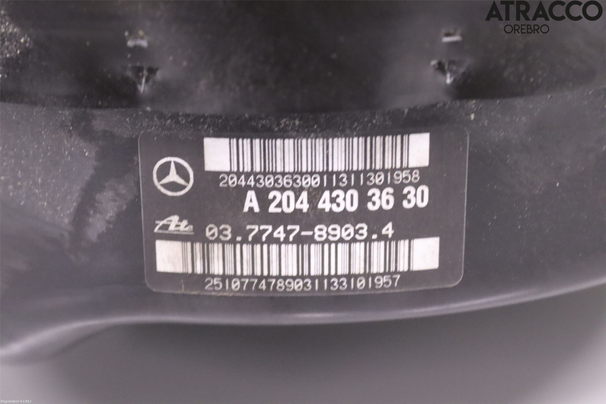 Mercedes-Benz MB C-KLASS (W204) 07-15 Bromsservo