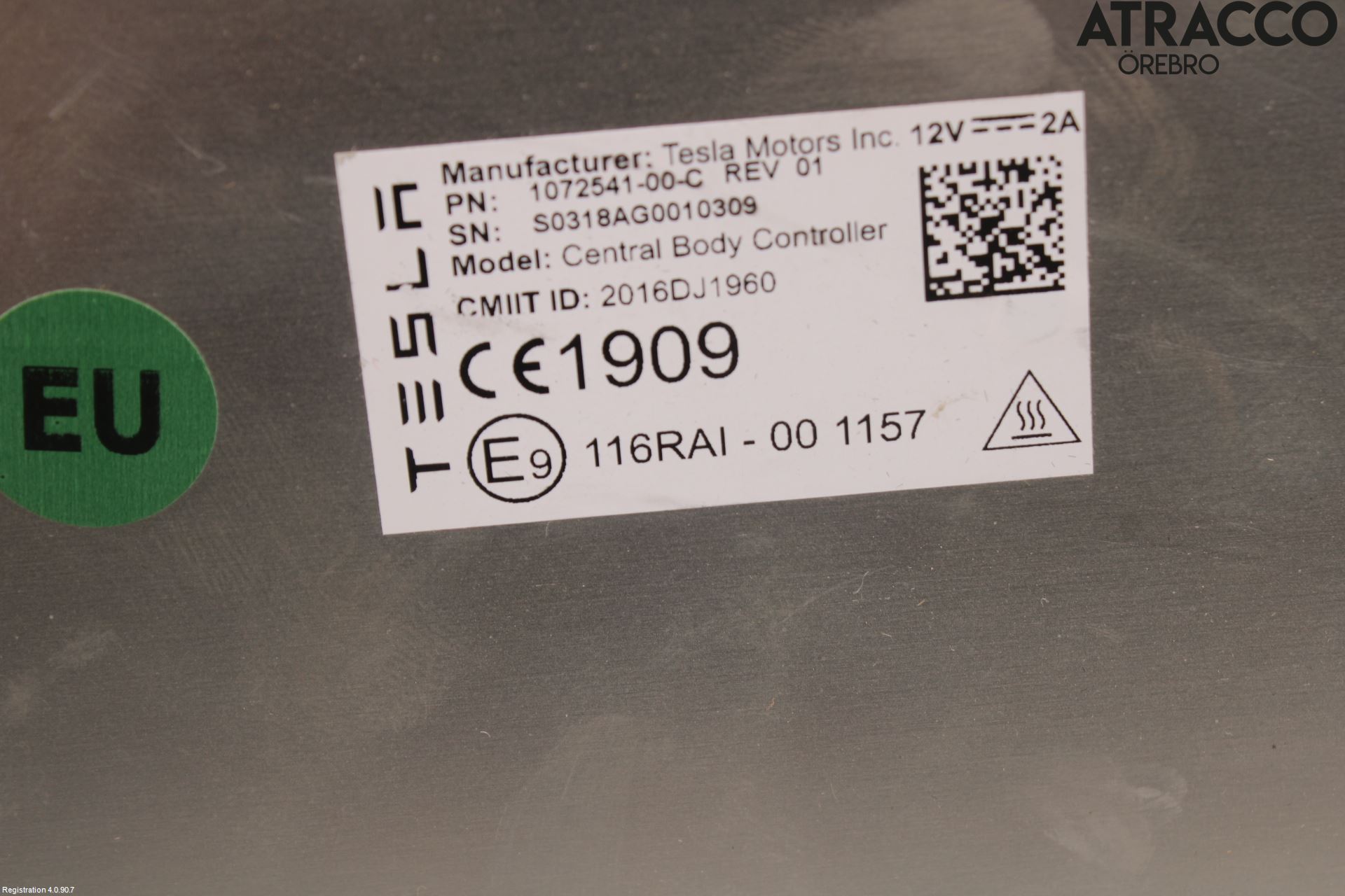 Tesla MODEL X 16- Komfort Styrdon