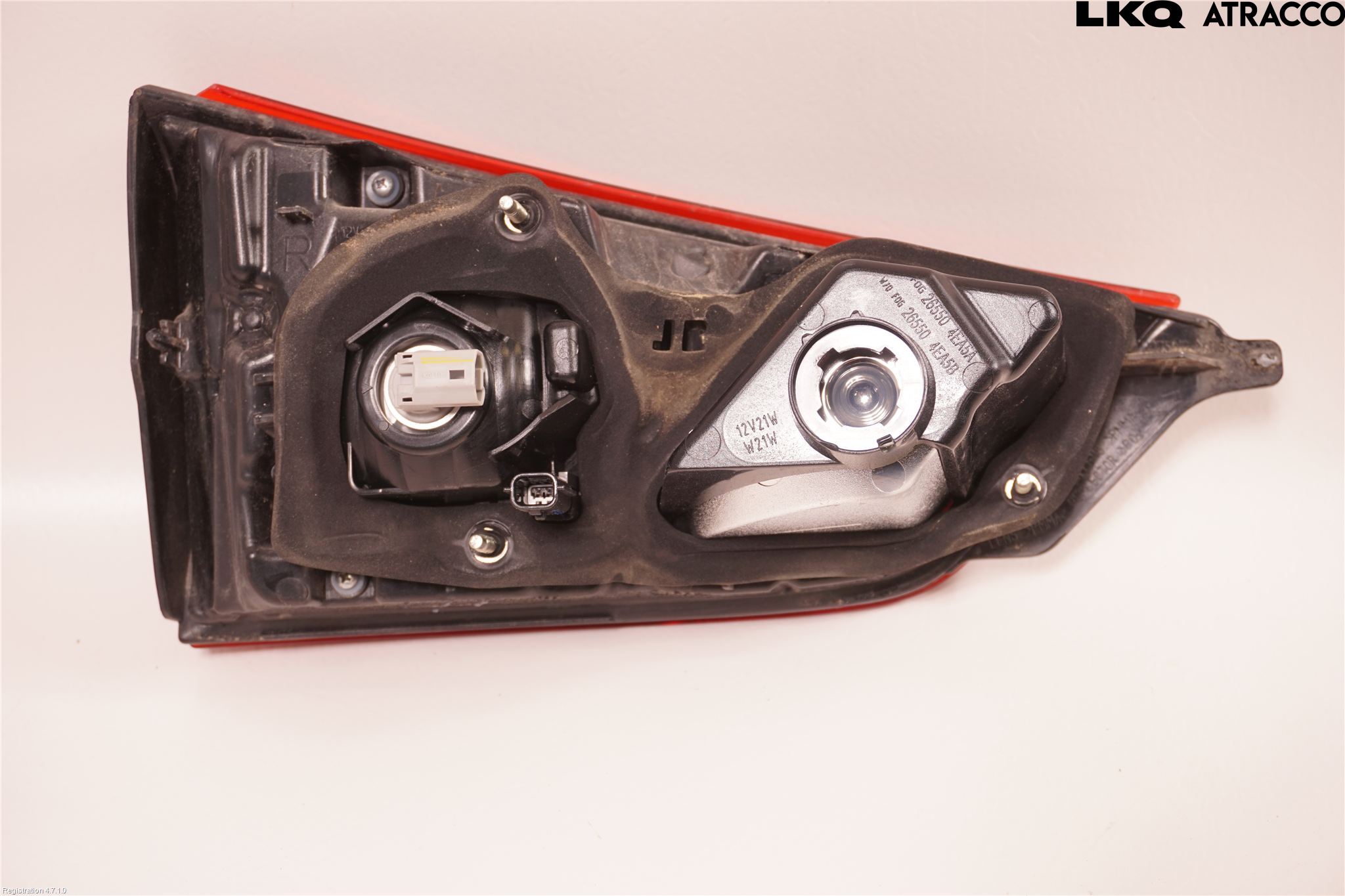 Nissan QASHQAI 14-17 Bakljus Lucka Hö
