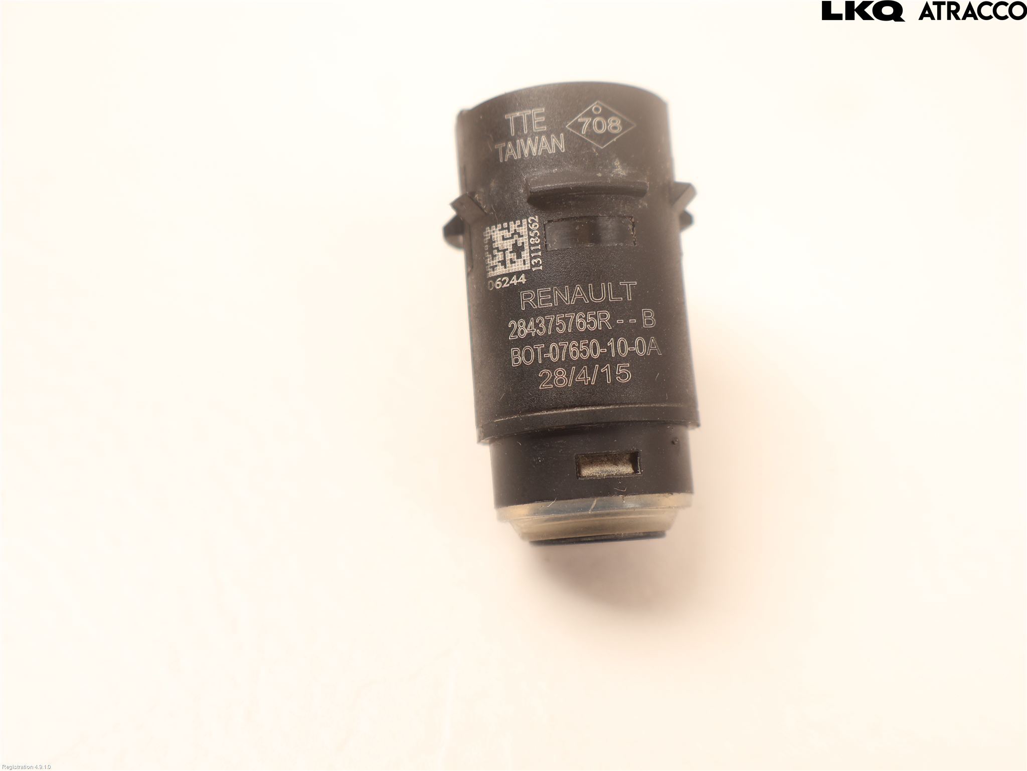 Dacia DUSTER 10-17 Parkeringshjälp Backsensor