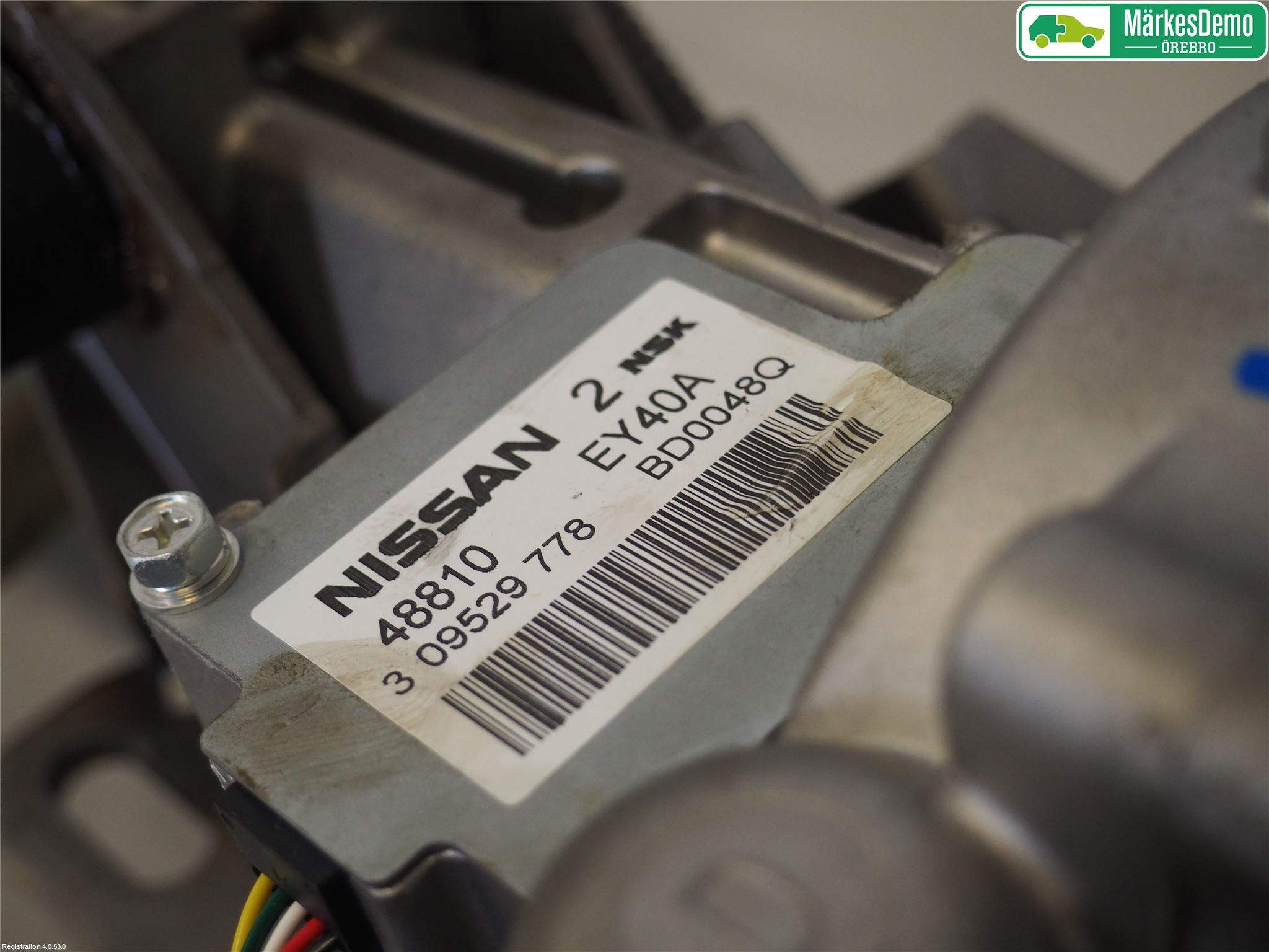 Nissan QASHQAI   07-10 Rattaxelagg Med Inb Servo