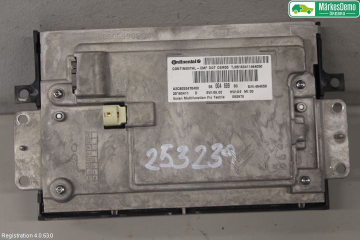 Citroen C4 II 11-18 Bildskärm