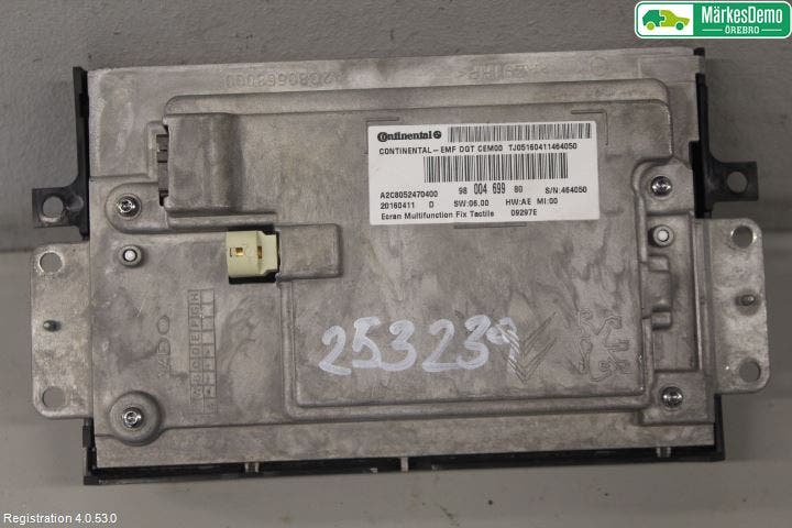 Citroen C4 II 11-18 Bildskärm