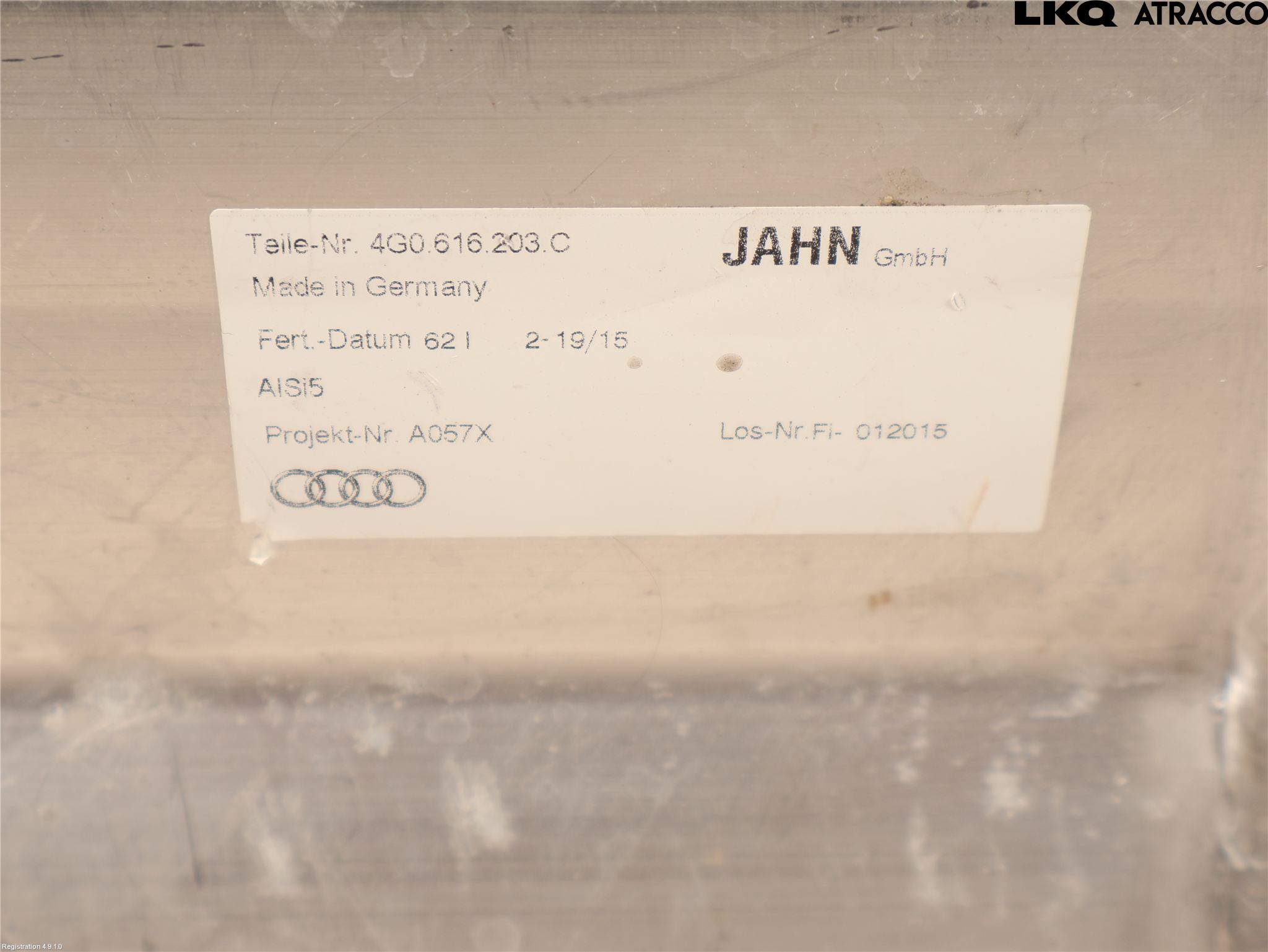 Audi A6 ALLROAD 12-18 Kompressor Stöt-Fjädring