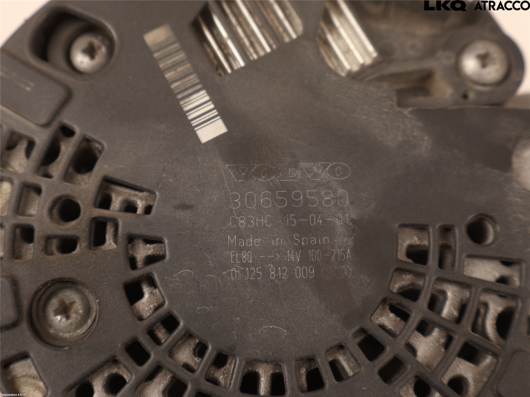 Volvo V60 14-18 Generator