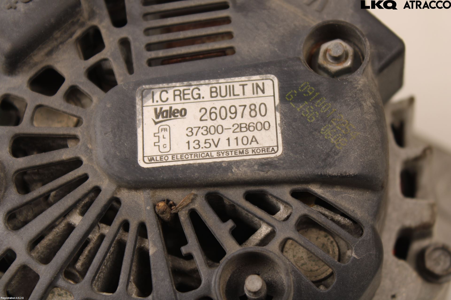 Kia VENGA 10-19 Generator