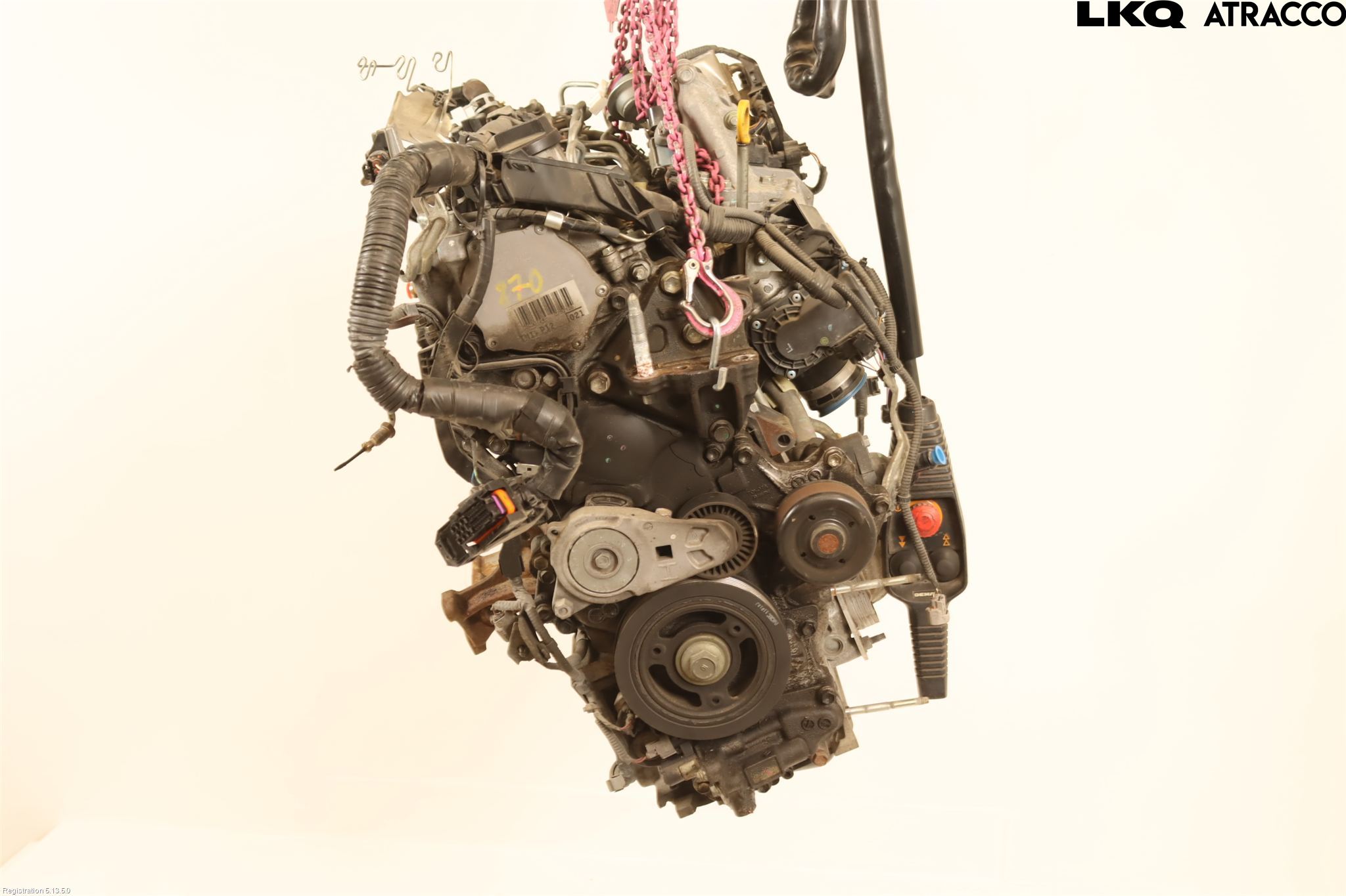 Toyota YARIS XP130 12-14 Motor Diesel