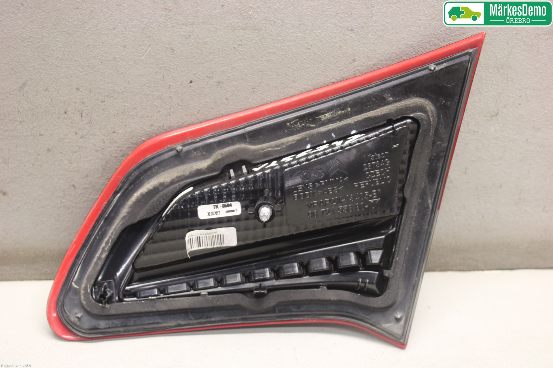 Citroen C4 II 11-18 Bakljus Lucka Vä