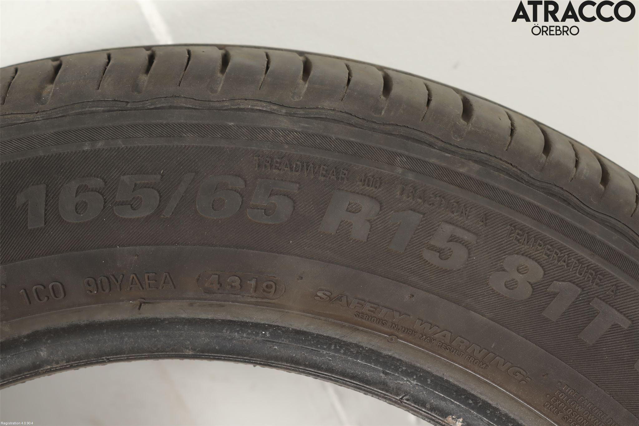 SOMMARDÄCK Dim 165/65-15