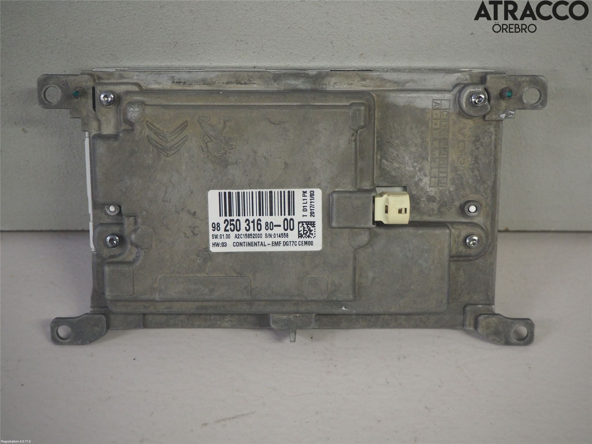 Peugeot EXPERT/E-EXPERT 17- Bildskärm