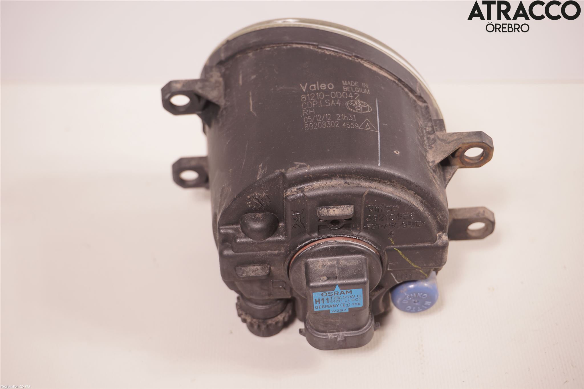 Peugeot 107 Dimljus-Varselljus Fram