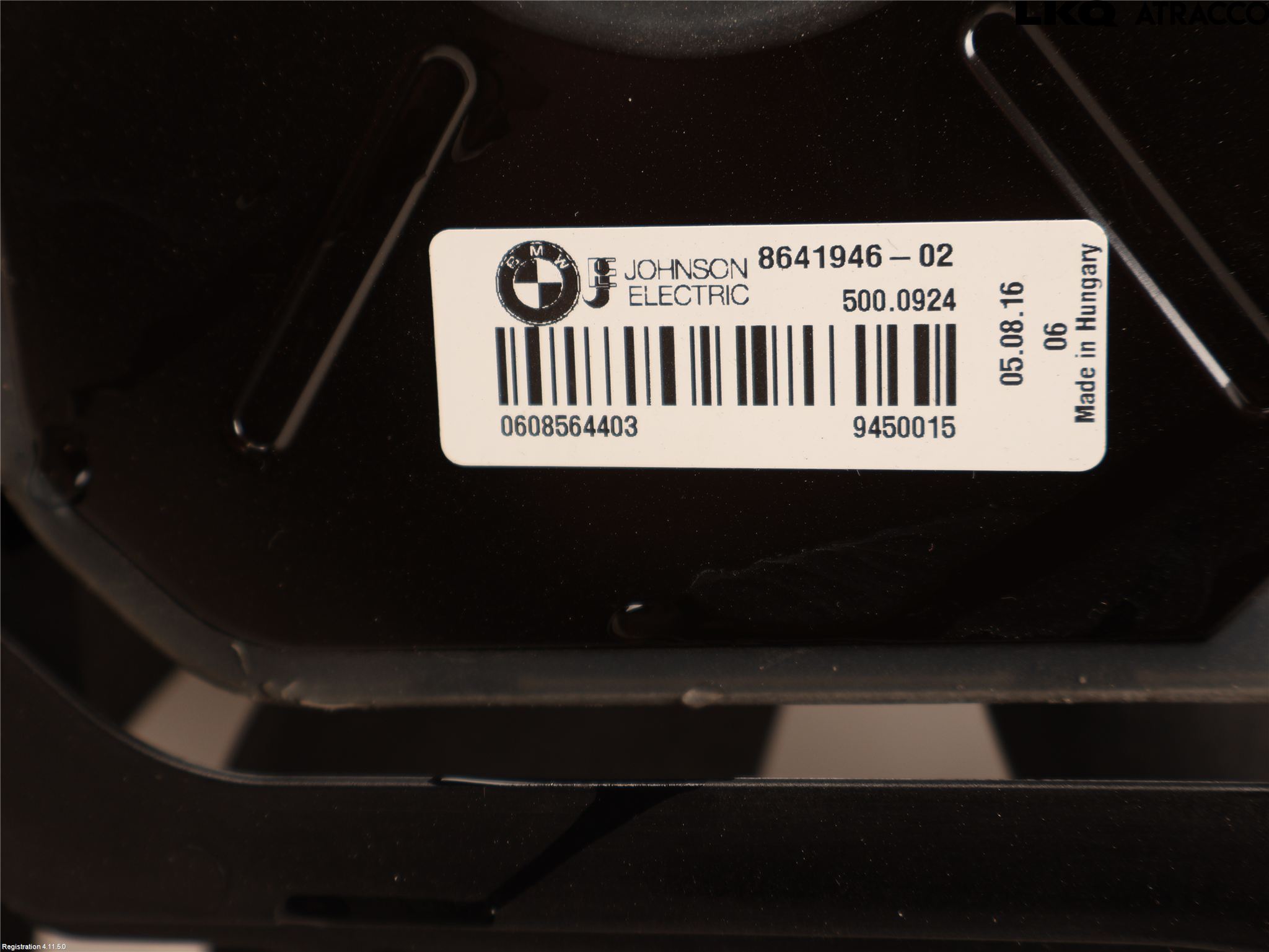 BMW 1 F20/F21 11-19 Kylfläkt El