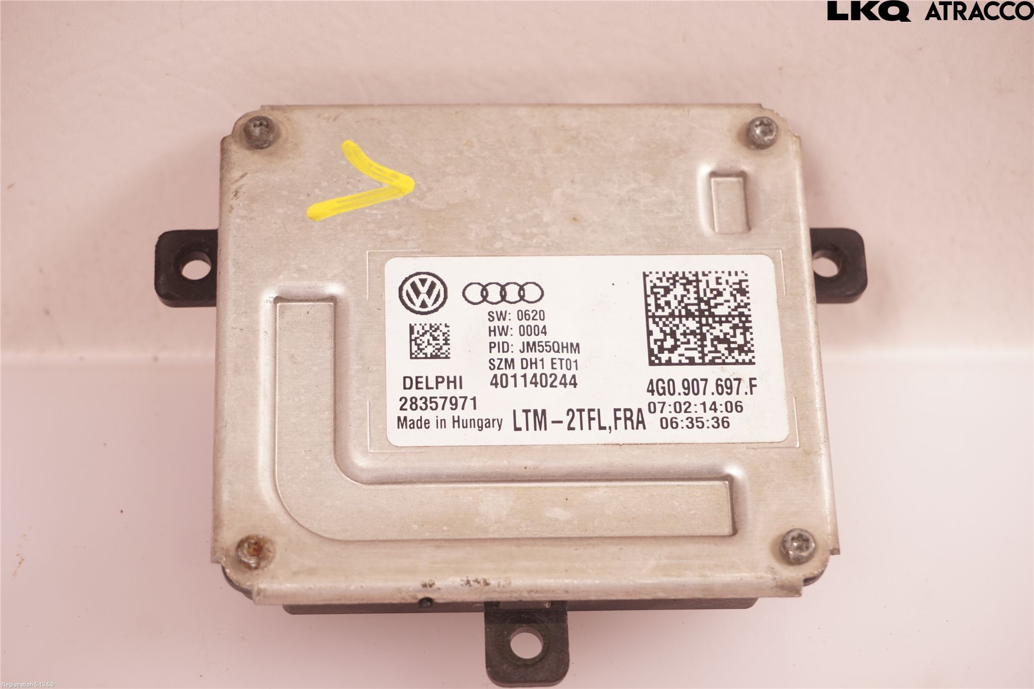 Audi A7/S7 4G 11-17 Styrenhet Strålkastare