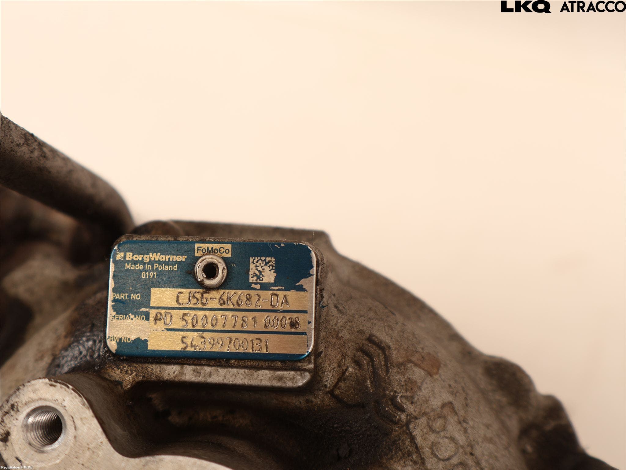 Volvo V60 11-13 Turboaggregat