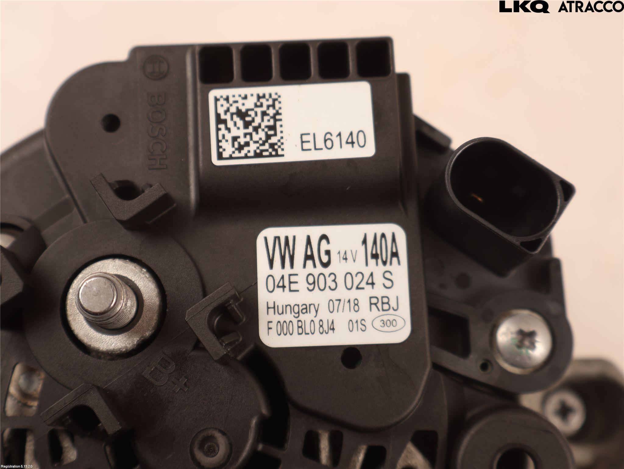 Volkswagen VW PASSAT 15-19 Generator